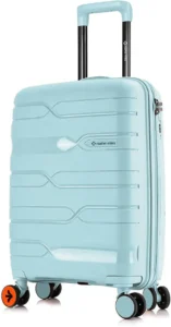 Nasher Miles Singapore hard shell suitcase set for travel in India