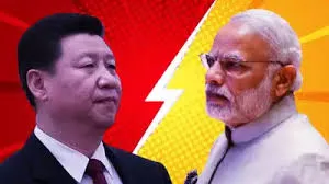 "Xi Jinping and Narendra Modi representing India-China diplomatic relations."