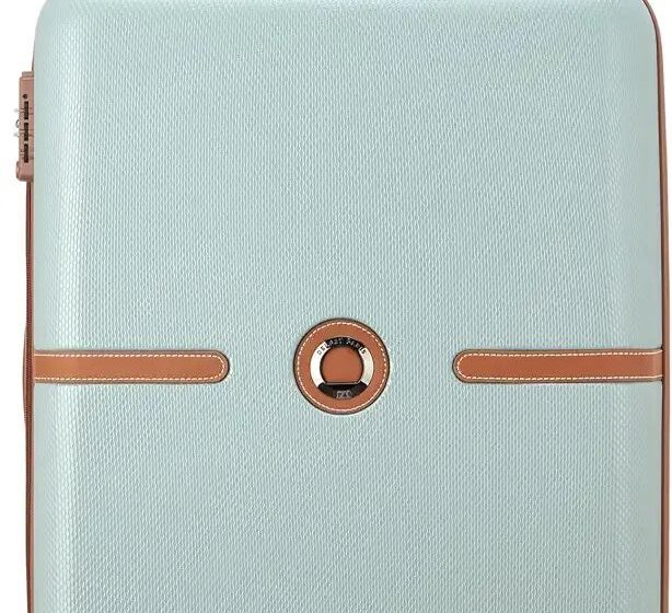 DELSEY PARIS Juliette 65.5 cm Medium Trolley Bag Review – Is It Worth Buying? DELSEY PARIS Juliette Medium Hard-Sided Suitcase in Sage Green